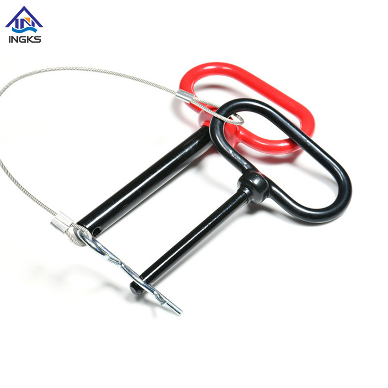 Pasador de horquilla tipo Q de precisión, mango de fácil liberación con extremo perforado