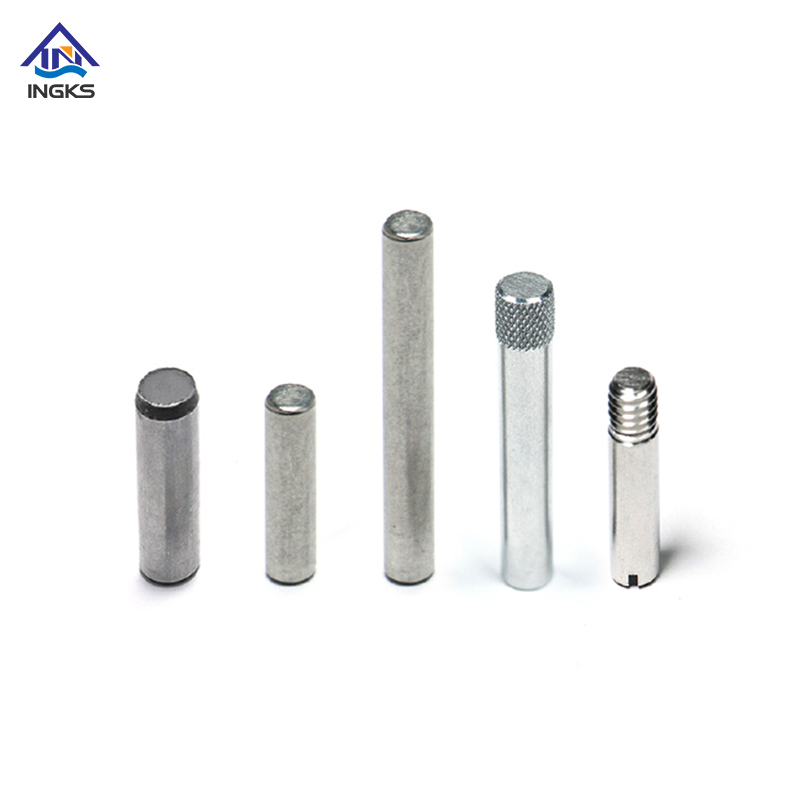 Pasador de resorte cilíndrico sólido de acero inoxidable