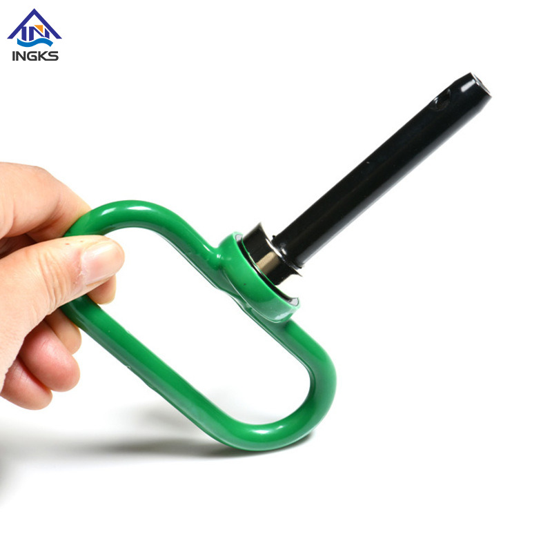 Pasador de horquilla tipo Q de precisión, mango de fácil liberación con extremo perforado