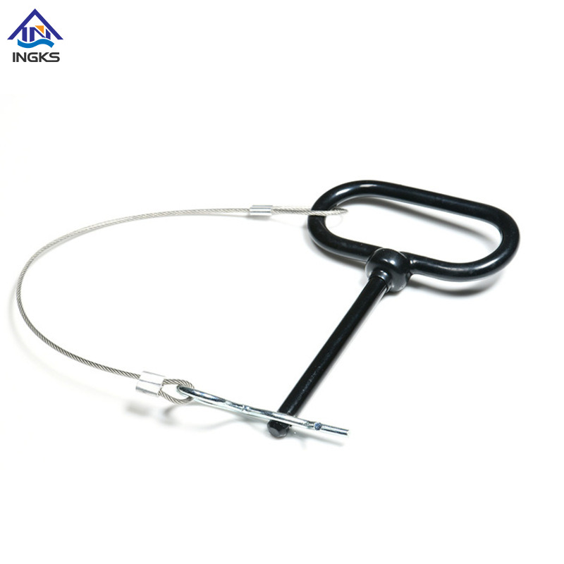 Pasador de horquilla tipo Q de precisión, mango de fácil liberación con extremo perforado