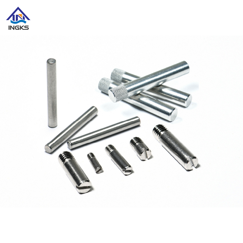 Pasador de resorte cilíndrico sólido de acero inoxidable